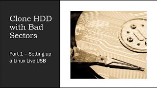 Part 1 Intro & Linux Live USB Setup | Data Medics Data Recovery |