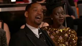 will smith claps Chris rock's cheeks reaction #shorts