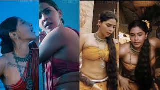 Aishwarya Lekshmi hot boobs navel and thighs complications in #ps movies. @CelebrityBuzz-ry6yu