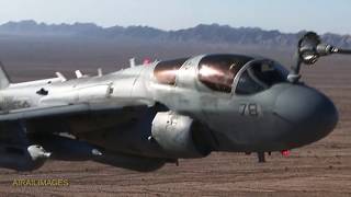 USMC EA-6B Prowler Low Level Refuel - Oct 2017