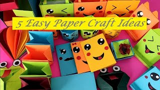EASY CRAFT IDEAS || School Craft Idea || DIY Origami Craft || School hacks || Paper mini gift idea