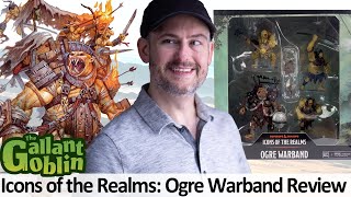 Ogre Warband - D\u0026D Icons of the Realms WizKids Prepainted Minis