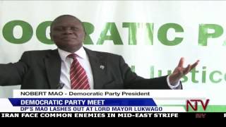 DP President Mao speaks out on Mayor Lukwago's woes