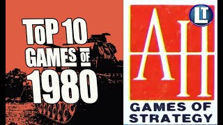 AVALON HILL 1980 HOTNESS LIST / HOW Had The Top BOARD GAMES On The HOTNESS LIST CHANGED In 5 YEARS?