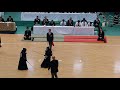 2018 全日本女子学生剣道選手権 ２回戦 立命館大 松田 vs 中大 浅野