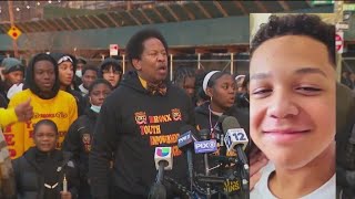 Rally held for teen fatally stabbed in the Bronx