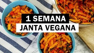 1 SEMANA DE JANTA VEGANA SAUDÁVEL