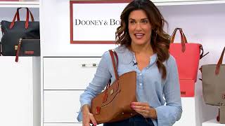 Dooney & Bourke Pebble Leather Small Tote on QVC