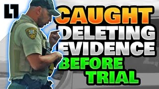 Caught Deleting Evidence Before Trial - Pinal County