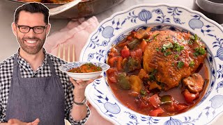Chicken Cacciatori Recipe | Easy Dinner Recipe