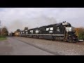 Trains on the Norfolk Southern Reading Line - Fall