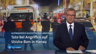 tagesschau 20:00 Uhr, 20.02.2020