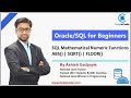 #12 Oracle/SQL Mathematical Numeric Functions | ABS() | SQRT() | FLOOR() | Oracle/SQL Tutorials