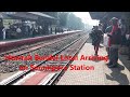 howrah bandel local arriving on serampore shrirampur station ii icf coach ii