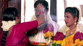 Shubhalagnam Movie || Jagapati Babu \u0026 Roja Marriage Scene || Jagapati Babu, Aamani, Roja