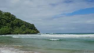 Waves at Wizard Beach, Isla Bastimentos, Bocas del Toro