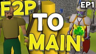 F2P To Main Episode #1 (Runescape Progress Series)