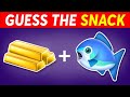 Guess the Snack by Emoji 🍟 | Emoji Quiz Challenge 2024