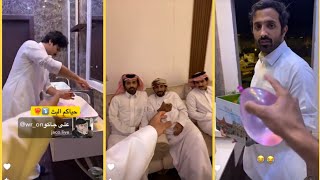 سنابات نايف الرفيدي مع الشباب في الاسطبل والتحديات اللي صارت لا فتوتكم 😂❤️‍🔥