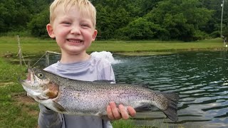 How to Catch Trout 4 ways - Trout Catch Clean & Cook