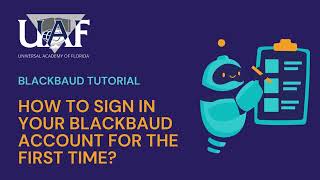 Blackbaud Tutorial How to sign in your Blackbaud account for the first time