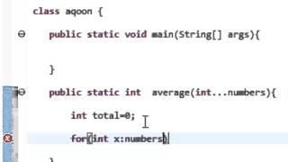 Java Programming Tutorial - 35 - Variable Length Arguments