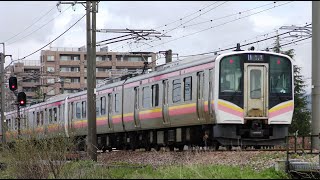 E129系B21+A10編成【4K】信越本線下り447M