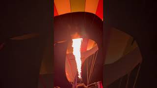 Fire in hot hair ballon pollachi.#fire #hotairballoon #festival #adventure #games #ride #shorts