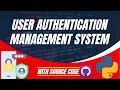 Python Projects: User Authentication Management System Project Tutorial in Python Tkinter