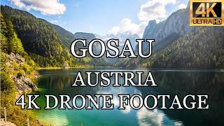 Stunning Nature of Gosau, Austria: 4K Drone Footage