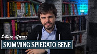 Scorrere un TESTO: lo SKIMMING spiegato BENE