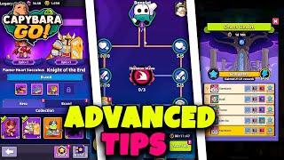 ADVANCED TIPS // CAPYBARA GO!