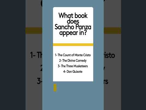 What does Sancho Panza represent?