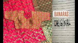 latest banarasi handloom soft weaving  silk saree with rich zari wooven pallu