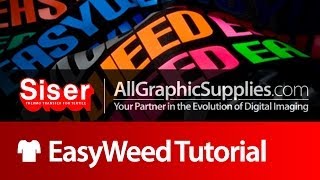 Siser® EasyWeed™ Heat Transfer for 100% Cotton, 100% Polyester \u0026 Blends - All Graphic Supplies