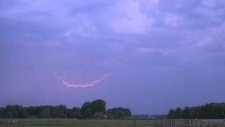 onweer met veel ontladingen