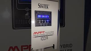 Simtek MPPT Charge Controller installation 2 Solar Panel 555watt jinko ptype#adnan Solar Solution