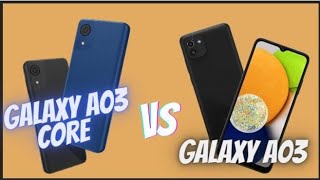 Samsung Galaxy A03 Core vs Samsung Galaxy A03