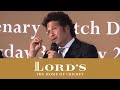 Sachin Tendulkar on Technology and T20  | MCC vs Rest of the World Dinner