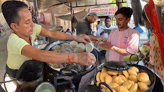 RAJASTHAN'S FAMOUS KADHI KACHORI |Beawar ki kadhi kachori @VeggiBrothers