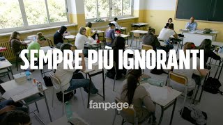 Invalsi, risultati disastrosi degli studenti italiani: cresce il divario tra Nord e Sud