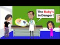 Baby Is in Danger | English Animated Story | Vivian English