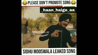 Sidhu Moose Ala New Leaked Song 🔥 #shorts