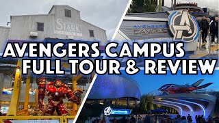 Avengers Campus Disneyland Paris Full Tour & Review
