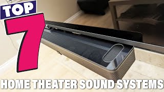 7 Best Surround Sound Systems for Your Home Theater Experience