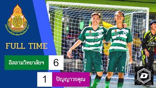 อิสลามวิทยาลัย 6-1 ปัญญาวรคุณ  รายการสพม.17ปี