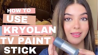 Natural Everyday Makeup Look Using Kryolan Tv Paint stick