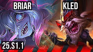 BRIAR vs KLED (TOP) | NA Grandmaster | 25.S1.1