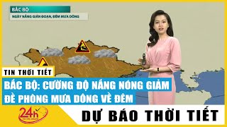 Dự báo thời tiết ngày 24 tháng 06  Dự báo thời tiết ngày mai và 3 ngày tới Hà Nội có mưa rào và dông