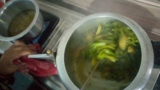 Organic green leave cooking style (Rayo duku) || Nepali cooking style || Homemade curry Rayo dhuku